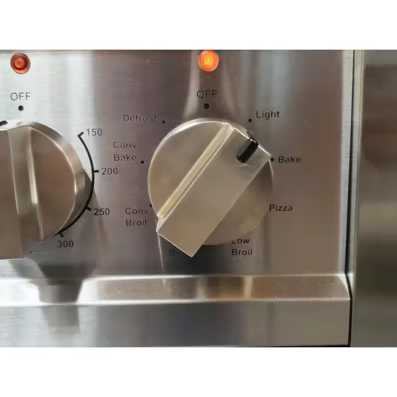 4-Element Electric Range with Convection in Stainless Steel E3577