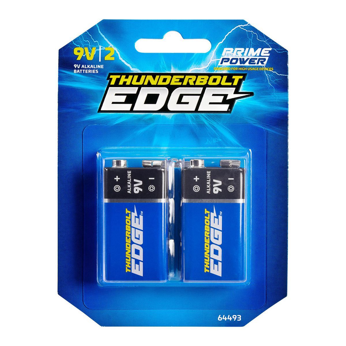 9V Alkaline Batteries, 2 Pack A885