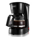 4 Cup Black Drip Coffee Maker with Reusable Filter V208