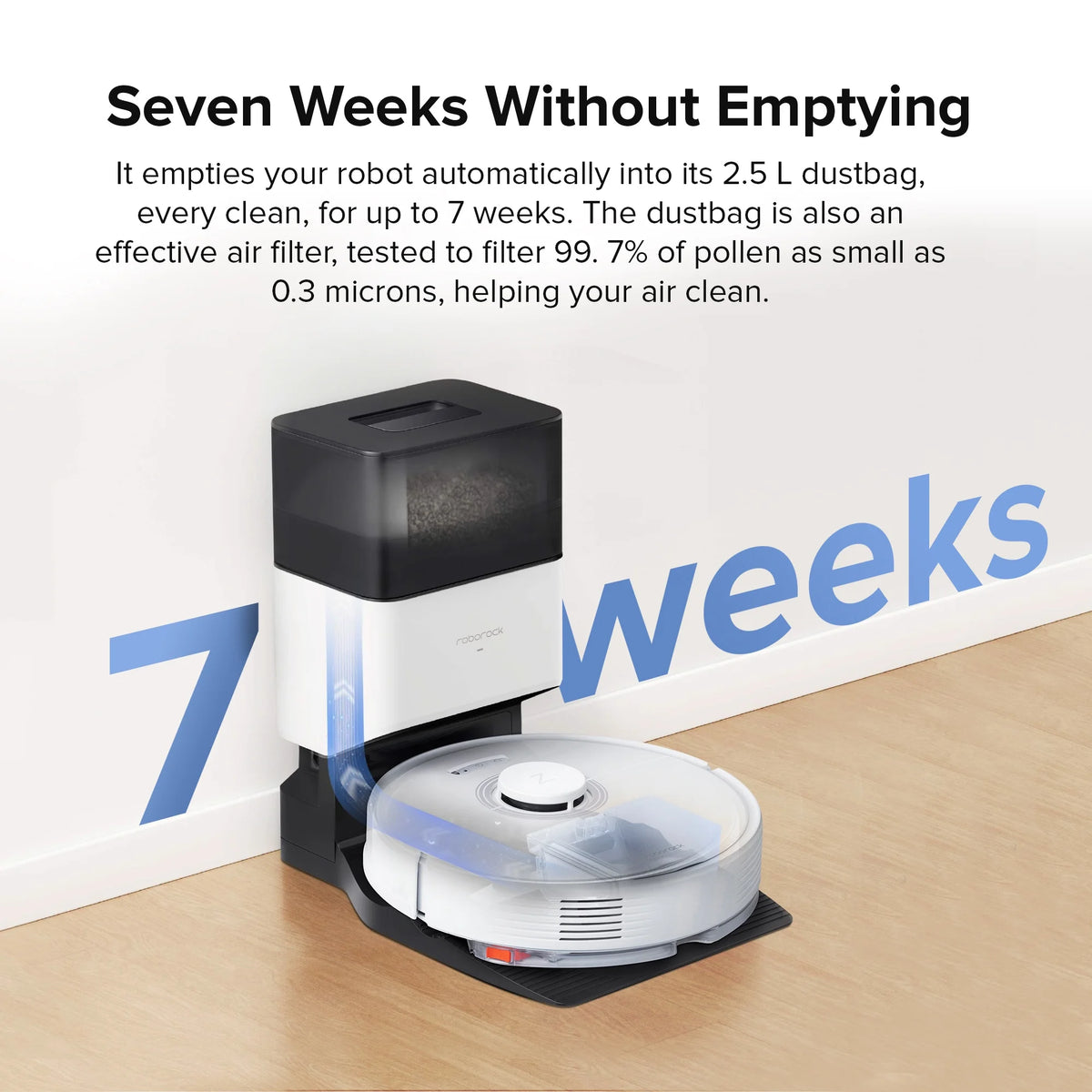 Robot Vacuum Cleaner with Auto-Empty Dock F13264