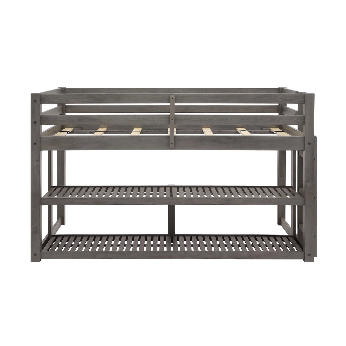 Black Twin Loft Storage Bed I144984