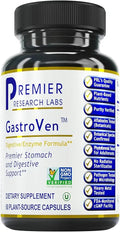 60 Plant-Source Capsules Digestive Supplements with Enzymes Ginger Bromelain & Green Tea Extract L634927