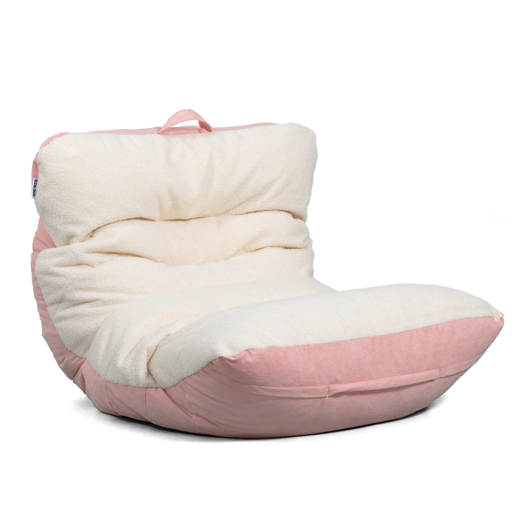 Oat Sherpa Bean Bag Chair Y4480