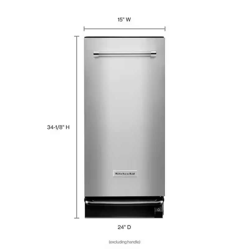 Built-In Trash Compactor in Stainless Steel Z1906