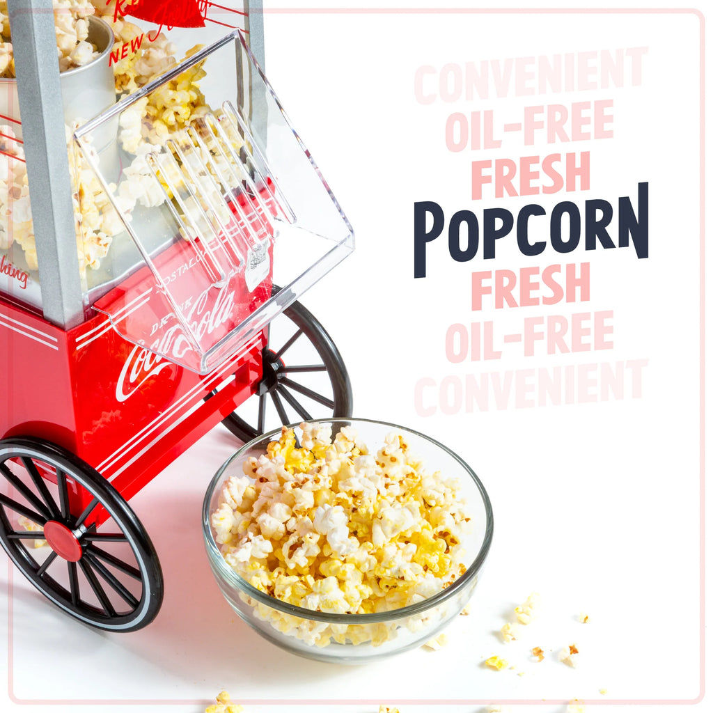 Coca-Cola 12-Cup Hot Air Popcorn Maker O50696
