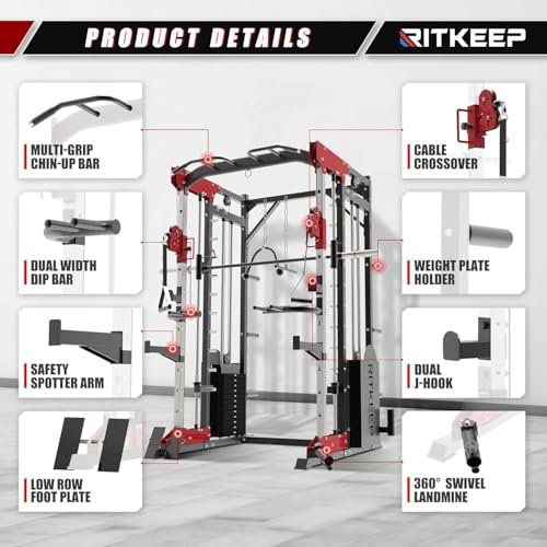 All-in-One Home Gym Equipment with 320lb Weight Stack X165815