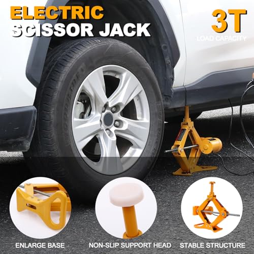 3 Ton 12V Electric Car Jack with Carrying Case L951