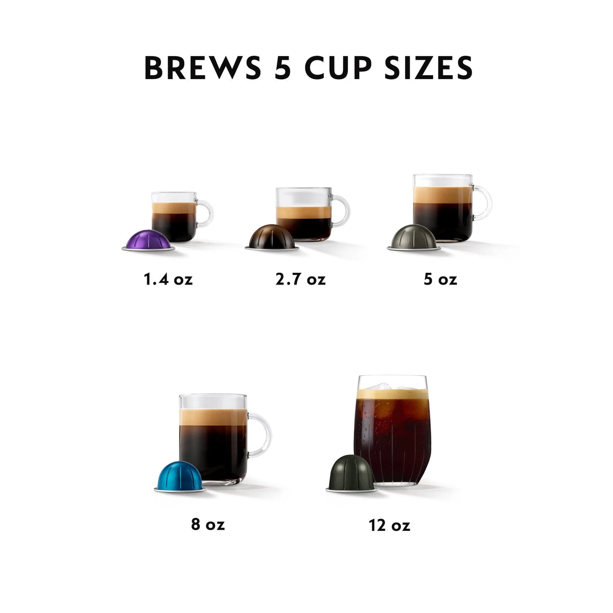 Black Coffee and Espresso Maker with Coffee Tasting Set P719