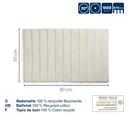 Grey Bathmat V12436