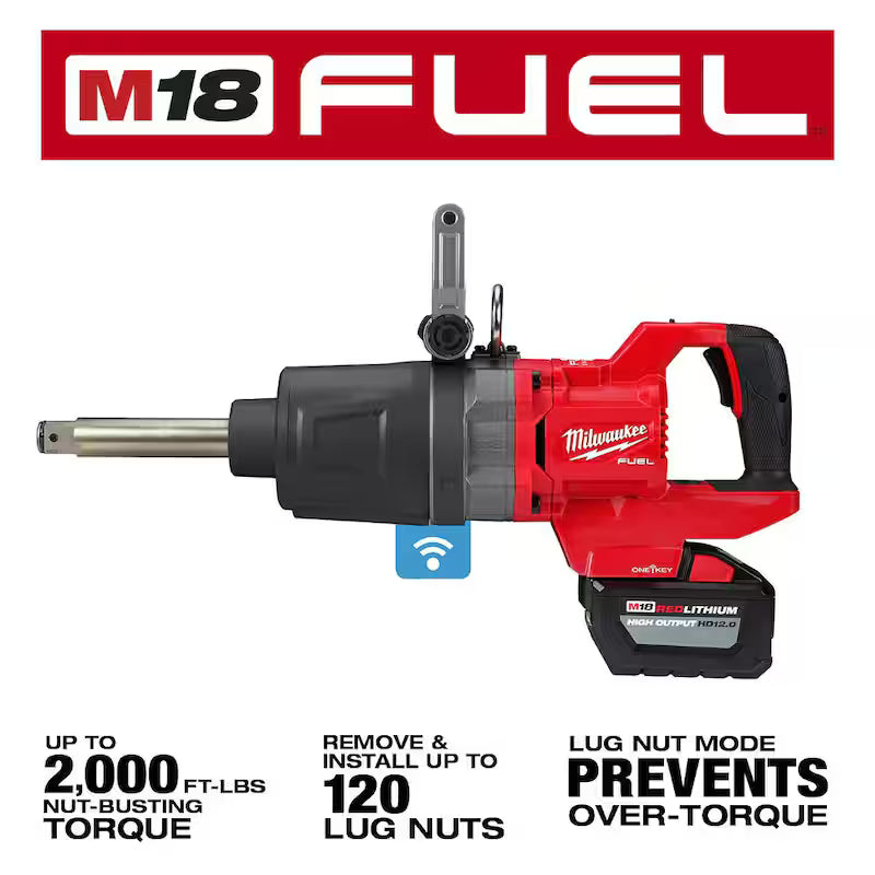 18V Lithium-Ion Brushless Cordless 1 in. Impact Wrench Kit G67963