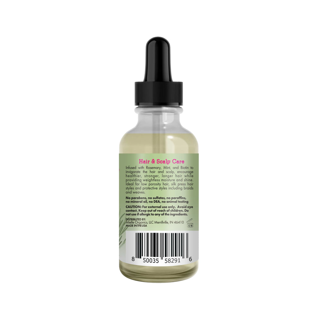 Rosemary Mint Scalp & Hair Oil 2 oz U370