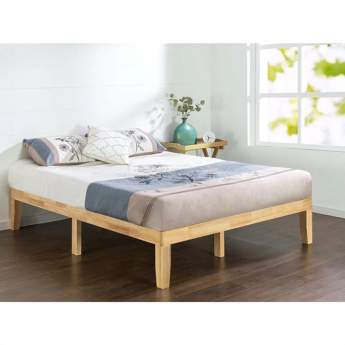 King Size Solid Wood Platform Bed Frame M42689