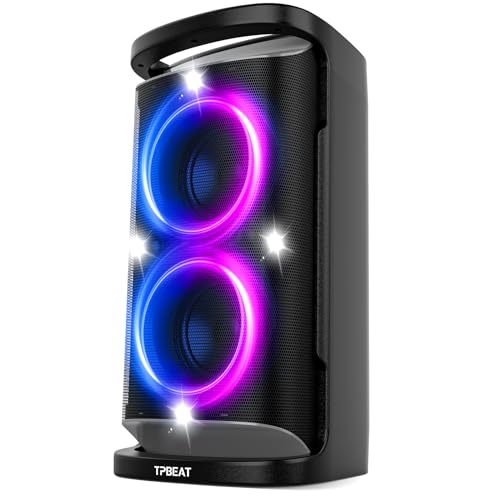 Portable Bluetooth Party Speaker 160W Deep Bass with Led Light Show Z4235