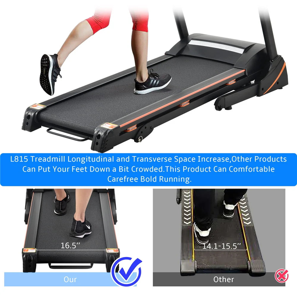 Folding Electric Treadmill with Incline S26019