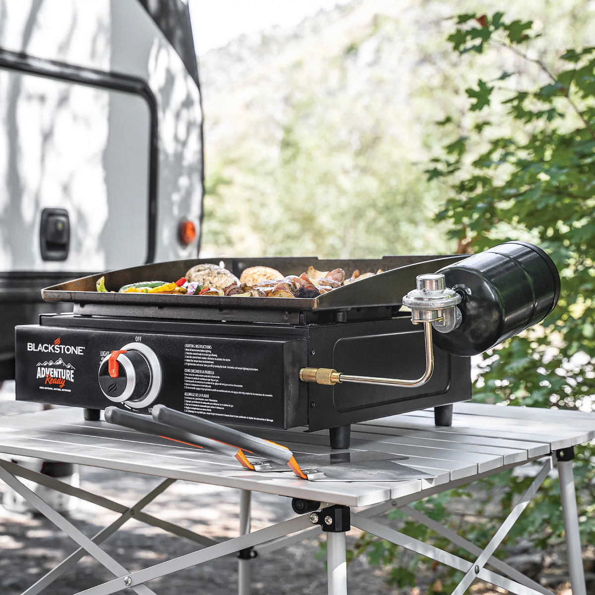 17 Tabletop Propane Griddle A3693