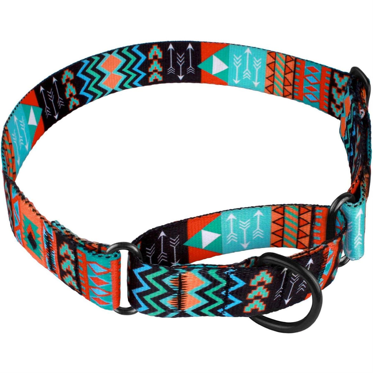 Martingale Dog Collar Nylon Adjustable Heavy Duty O8665