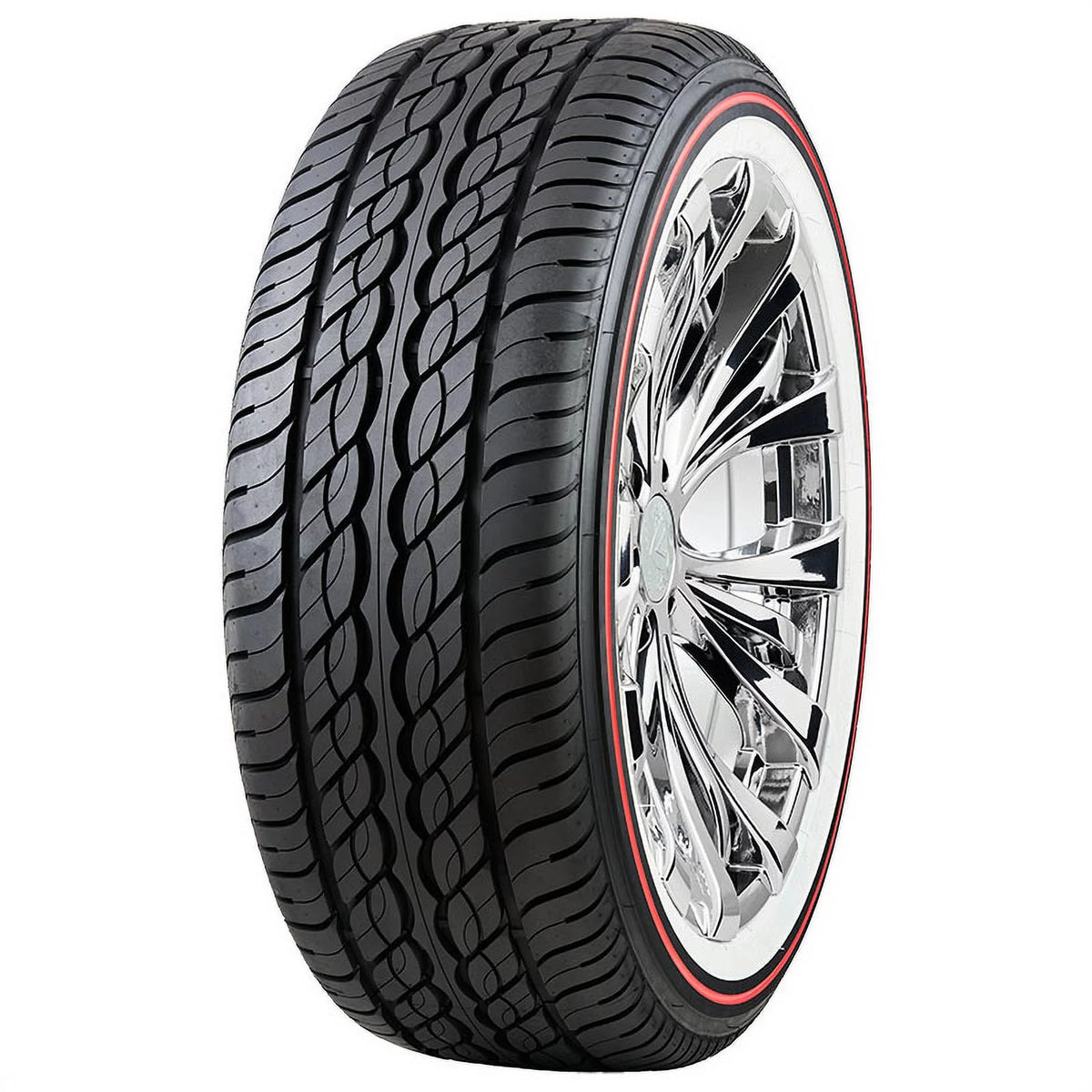 Set of 2 Red Stripe 235/55R17 99H Tires R360
