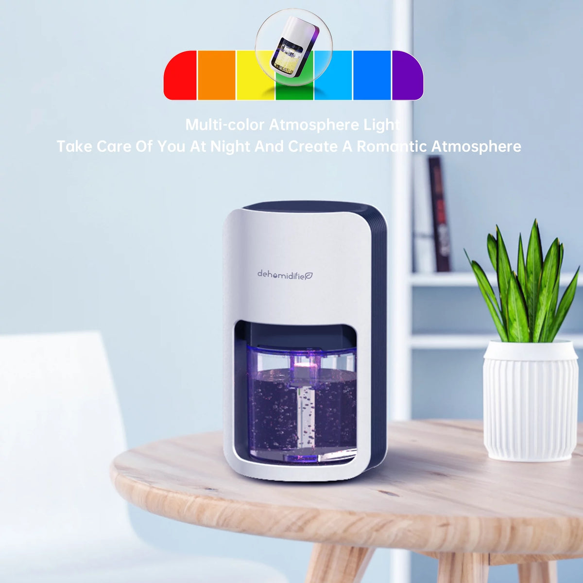 1200ml Ultra Quiet Dehumidifier with Automatic Defrosting U281755