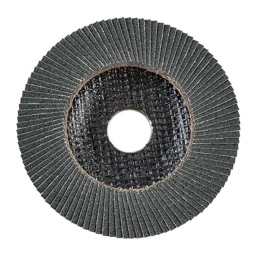 4-1/2 in. 80-Grit Type 27 Flap Disc with Fiberglass Backing and Zirconia Grain T91009