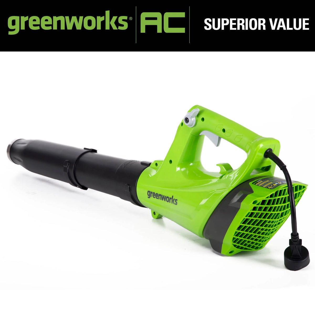9 Amp 530 CFM Corded Electric Axial Leaf Blower W927