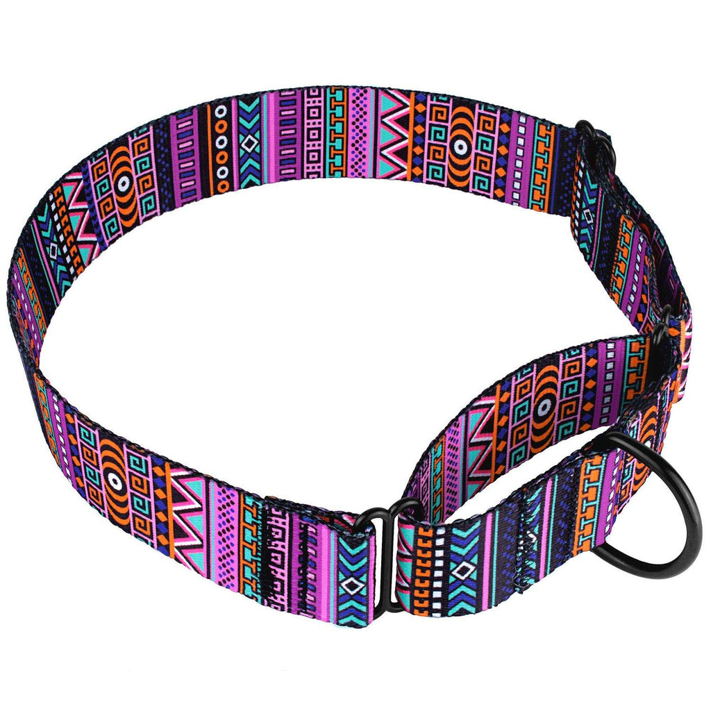 Martingale Dog Collar Nylon Adjustable Heavy Duty O8665