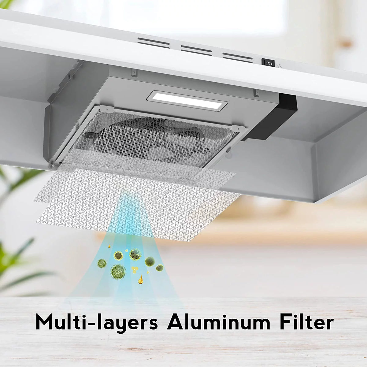 30 inch Under Cabinet Range Hood with 2 Speed Exhaust Fan J149342