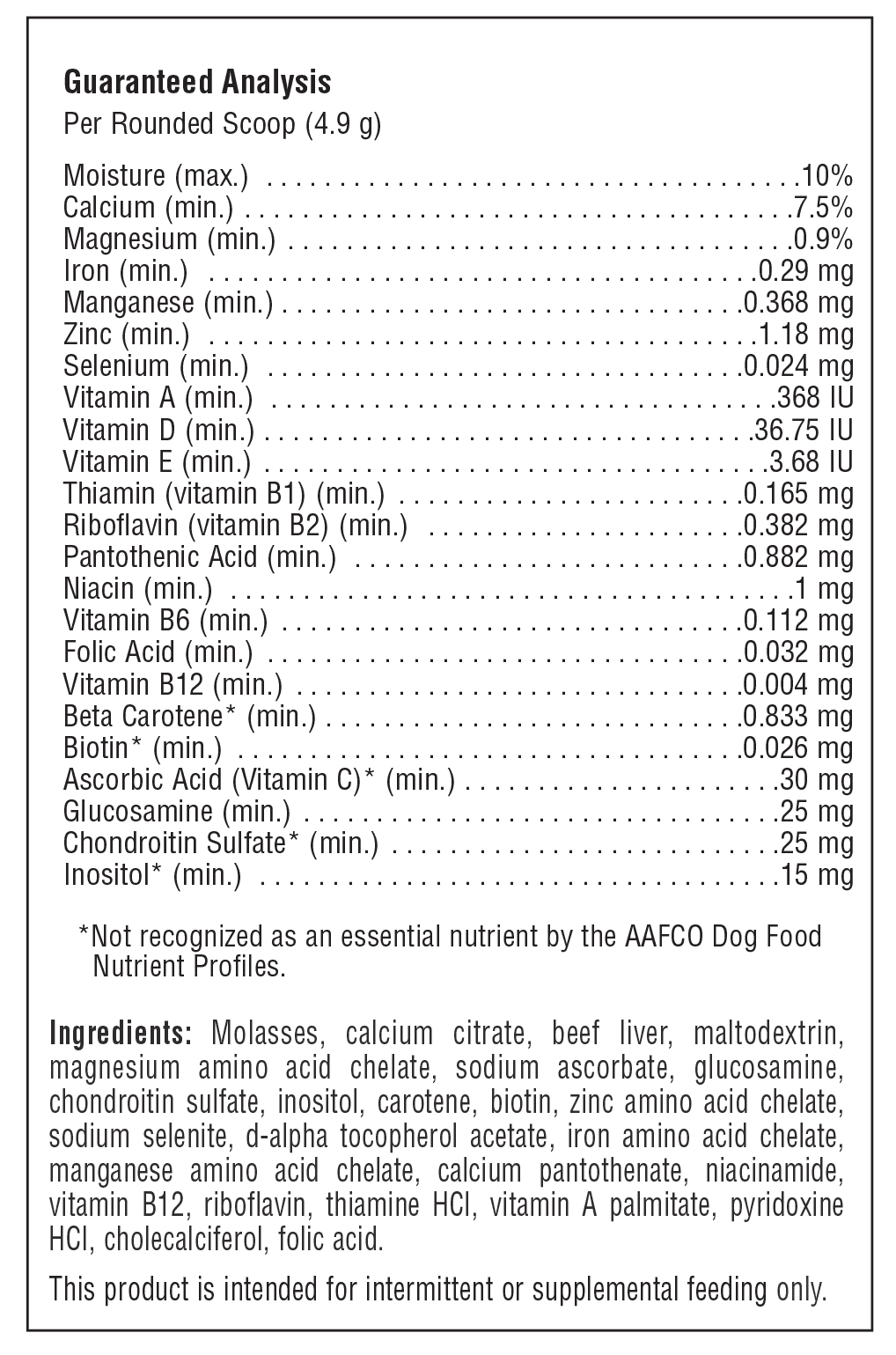 Multivitamin for Dogs 10.4 oz Powder E53852