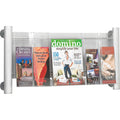 Silver 3 Pocket Magazine Rack P555826