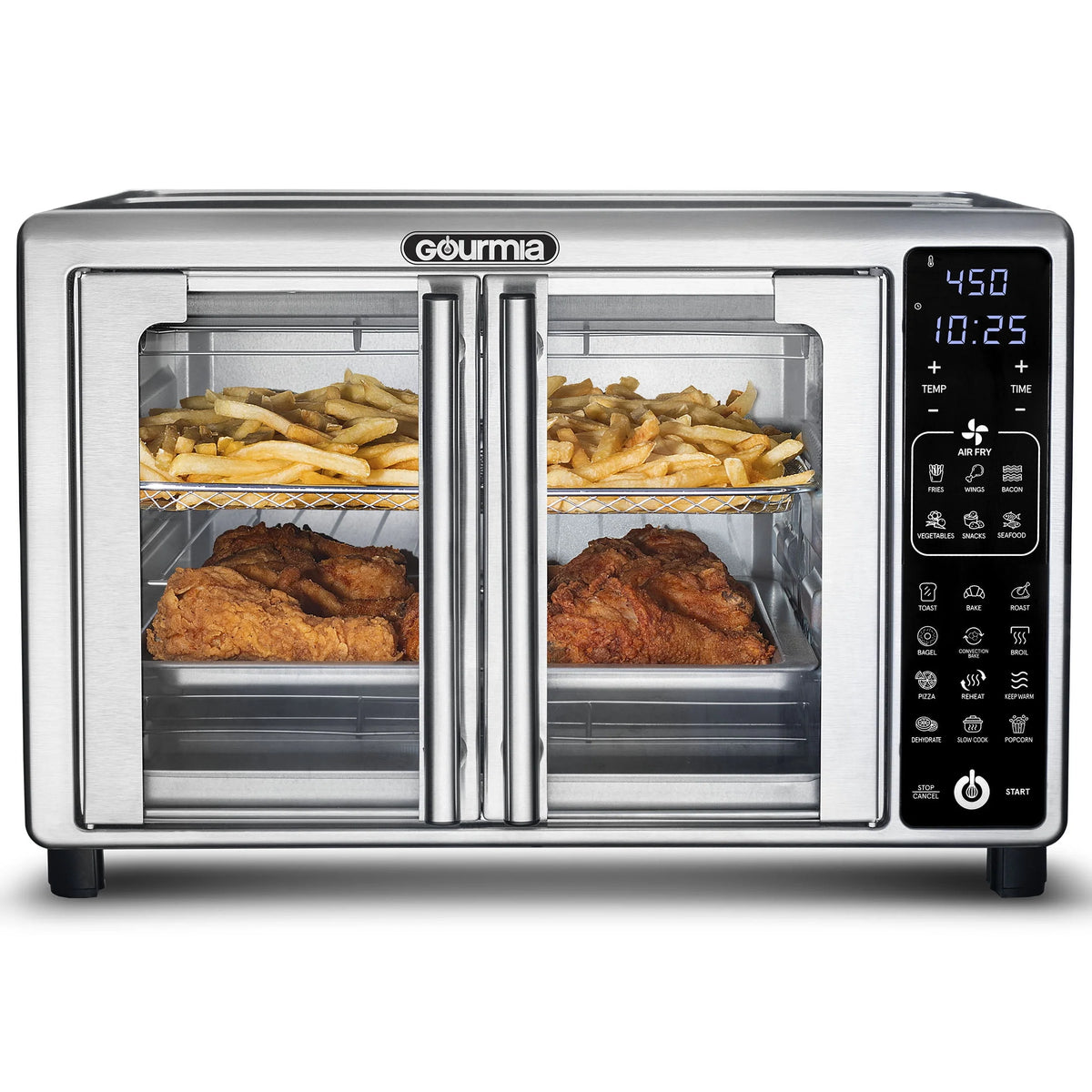 6-Slice Digital Toaster Oven Air Fryer D7783