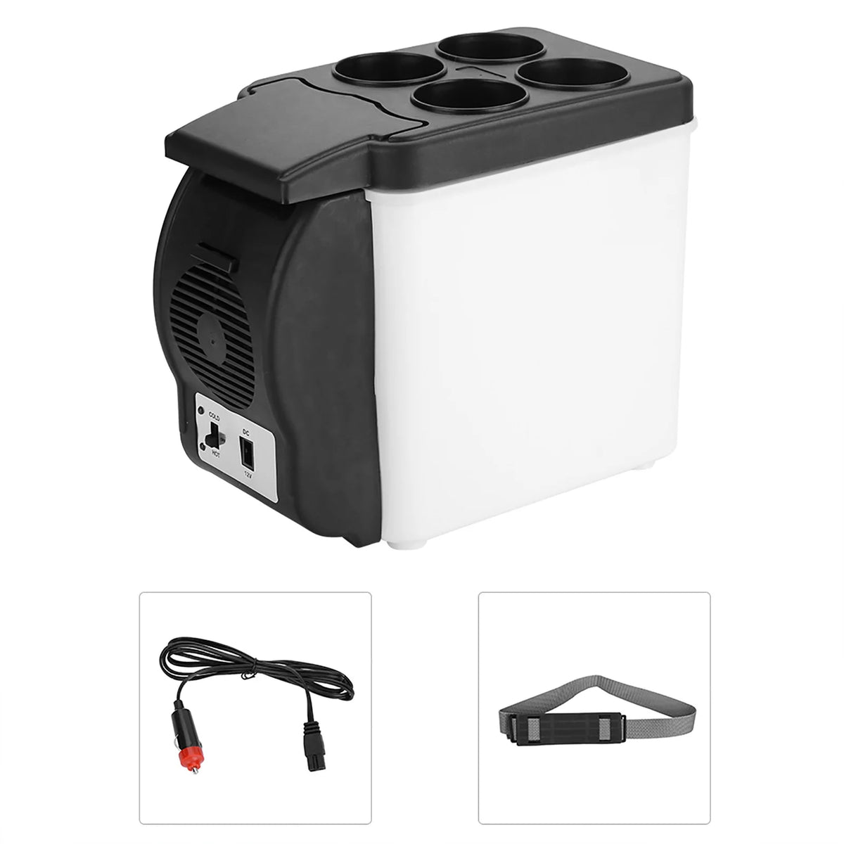 12V Portable Compressor Car Refrigerator Freezer Cooler W734