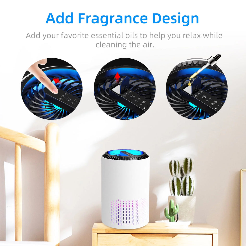 White HEPA Air Purifier S620598