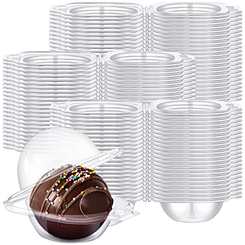 100 Pcs Hot Cocoa Bomb Packaging Box and Sticker Set L747183