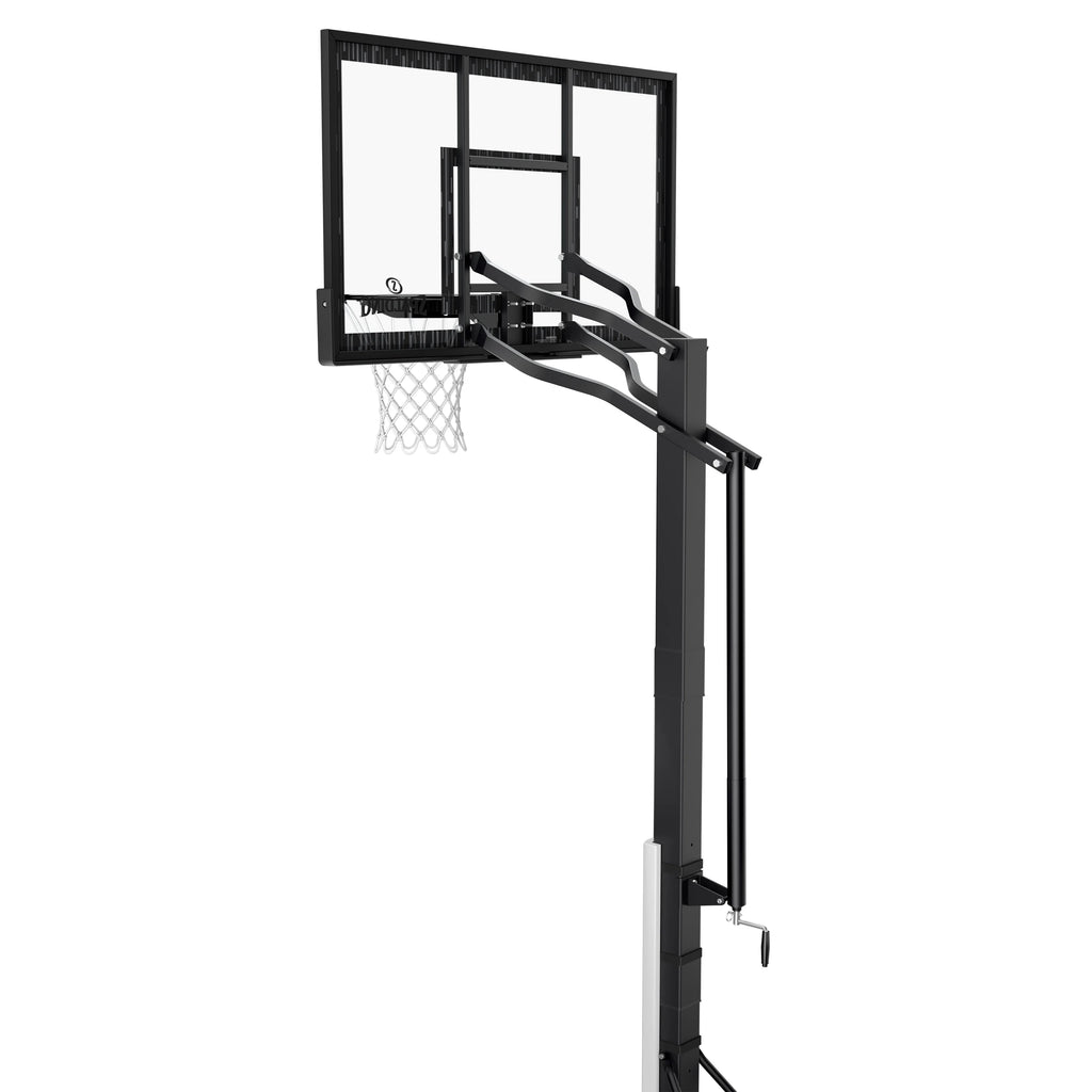 60 In. Acrylic Portable Basketball Hoop B9420