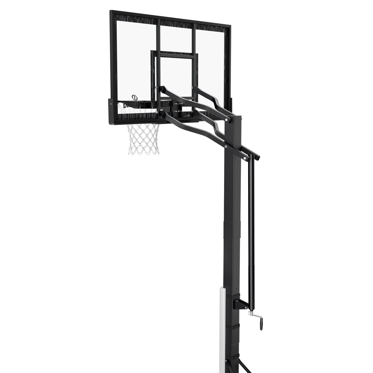 60 In. Acrylic Portable Basketball Hoop B9420