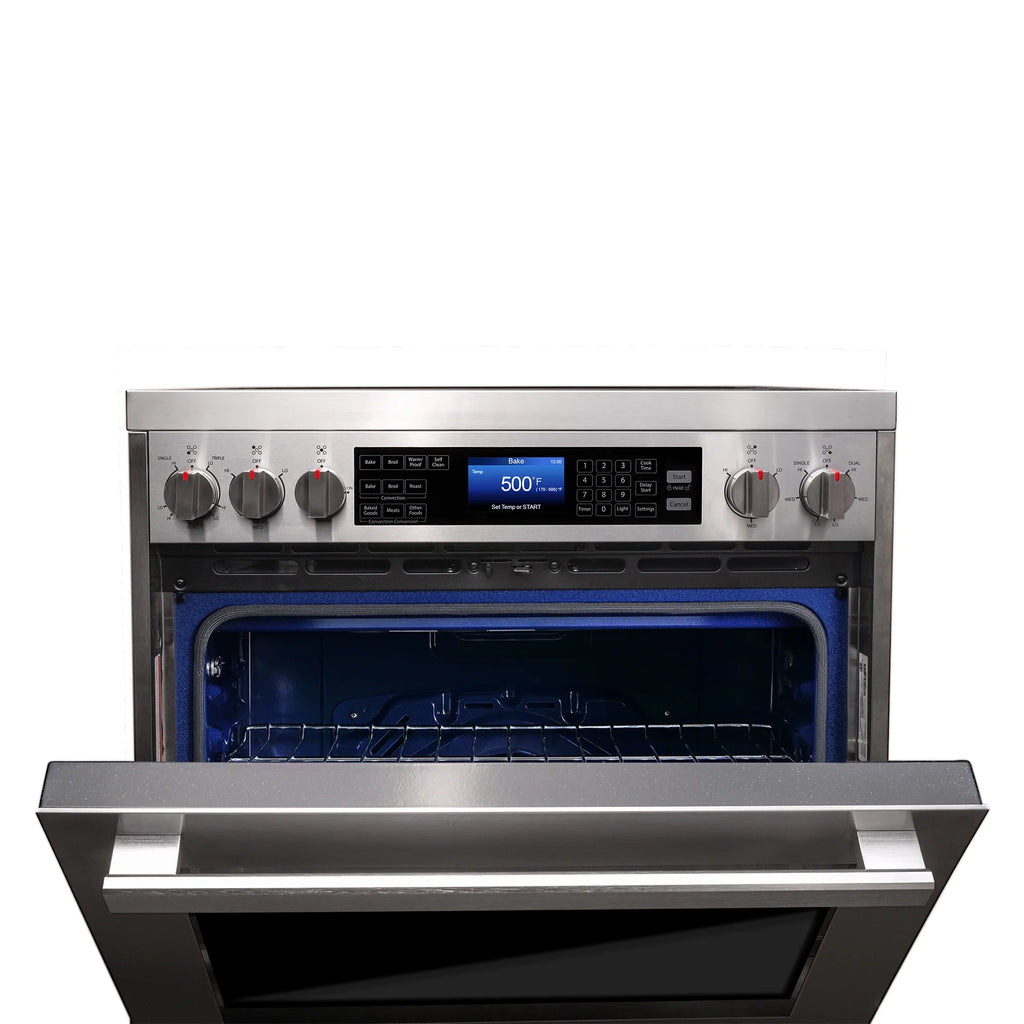 Stainless Steel Electric Range with Convection Oven U796
