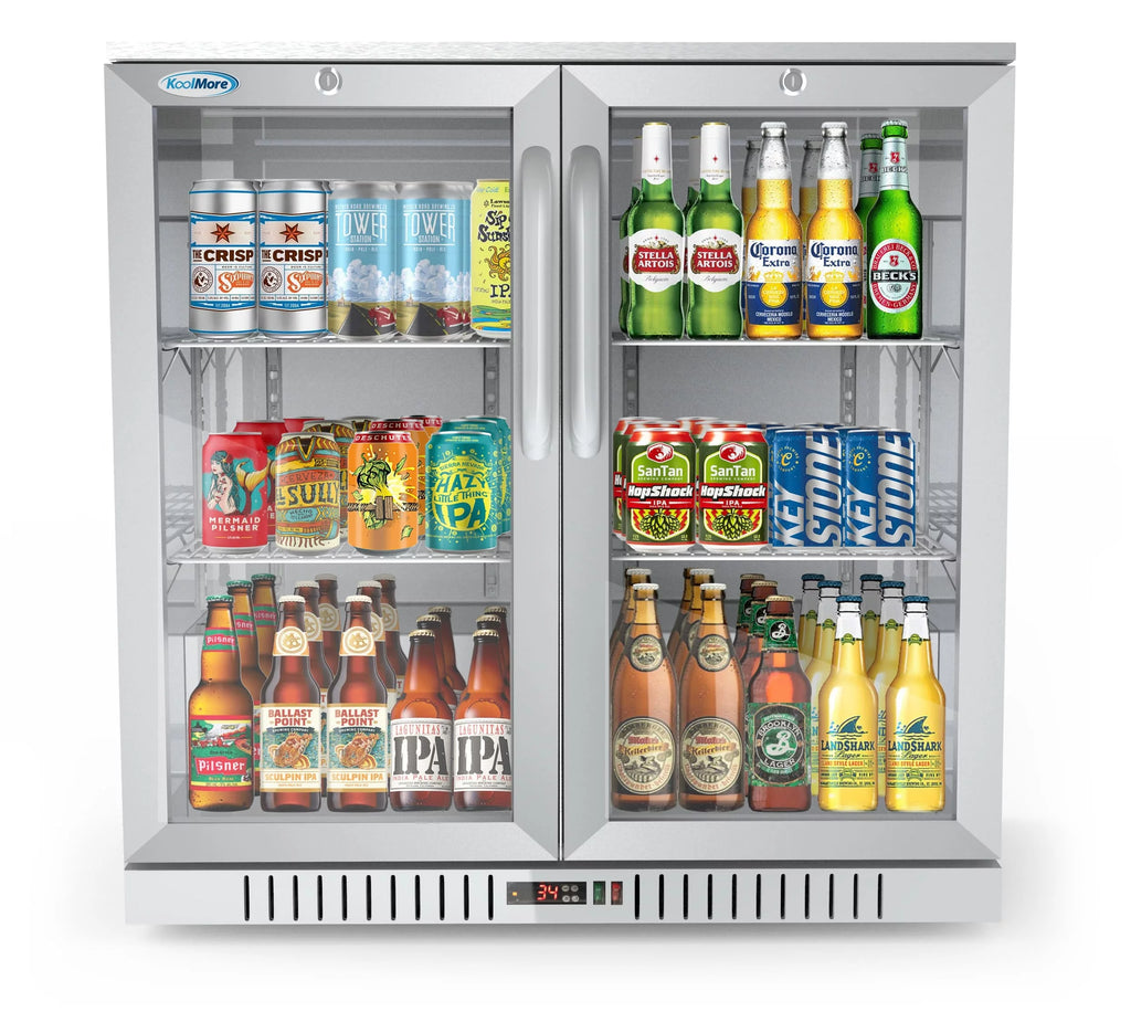 Two-Door Back Bar Refrigerator 7.4 Cu. ft. Q66382