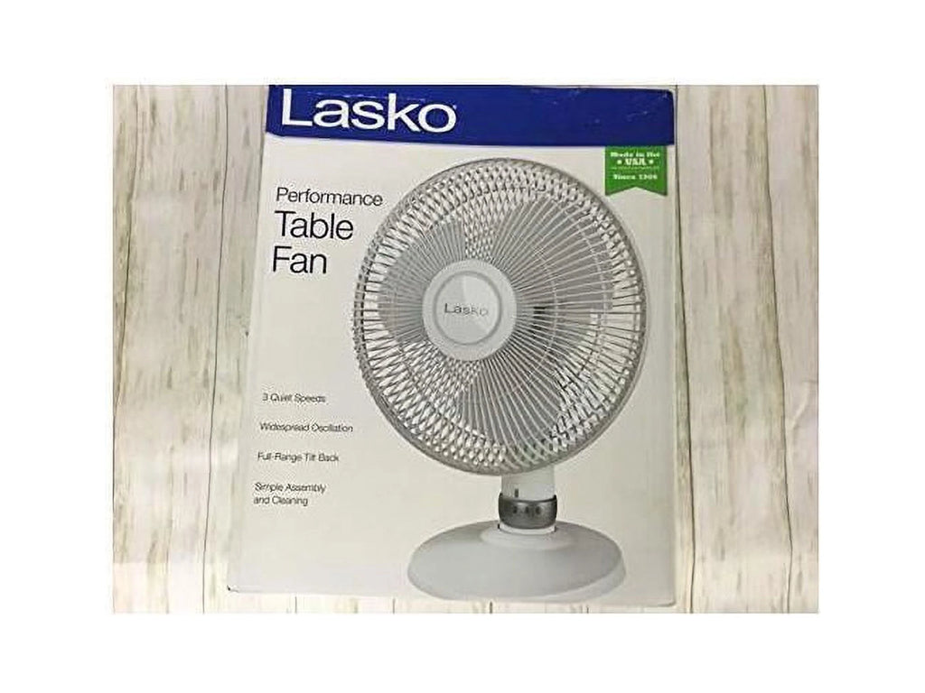 12" Table Fan White W635416
