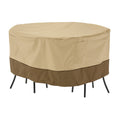 Round Patio Table & Chair Cover Set W895