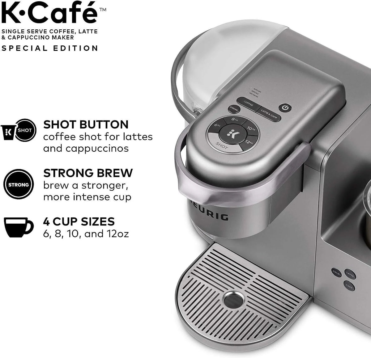 Single-Serve Coffee, Latte, and Cappuccino Maker Y291