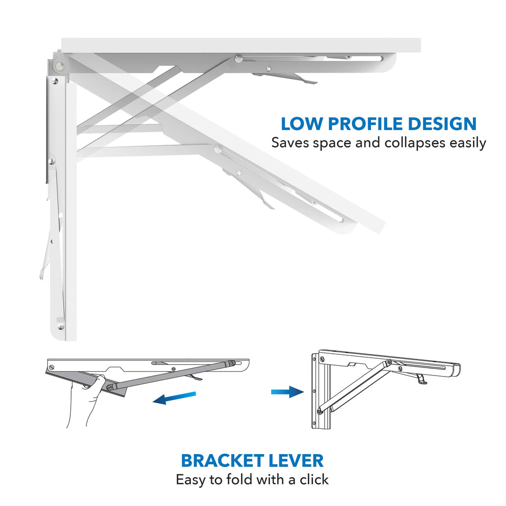 Wall Mounted Drop Leaf Table C702222