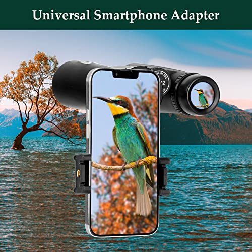 12x42 HD Binoculars with Phone Adapter and Tripod F61961