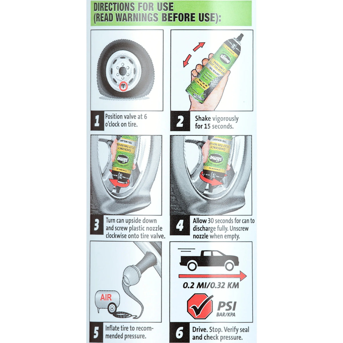 14 oz Tire Sealant X9604