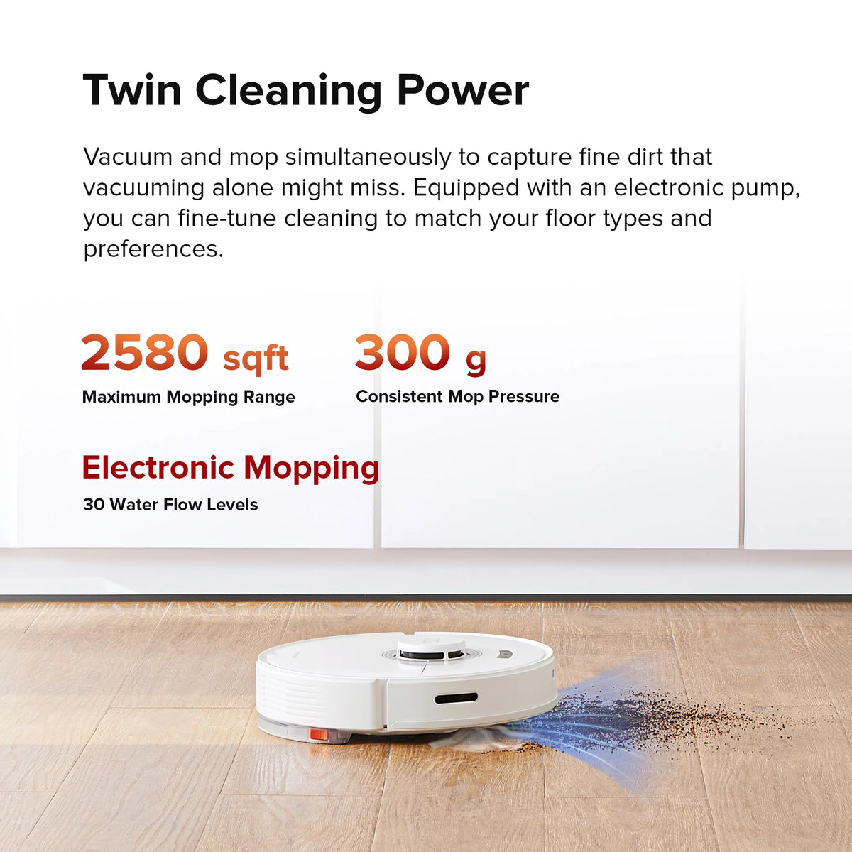 Robot Vacuum Cleaner with Auto-Empty Dock F13264