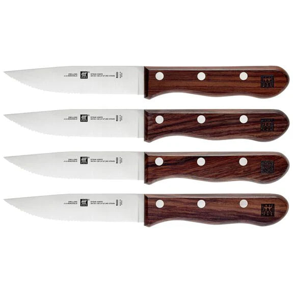 4pc Steak Knife Set with Storage Case X15511