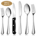 48-Pieces Stainless Steel Silverware Set H303