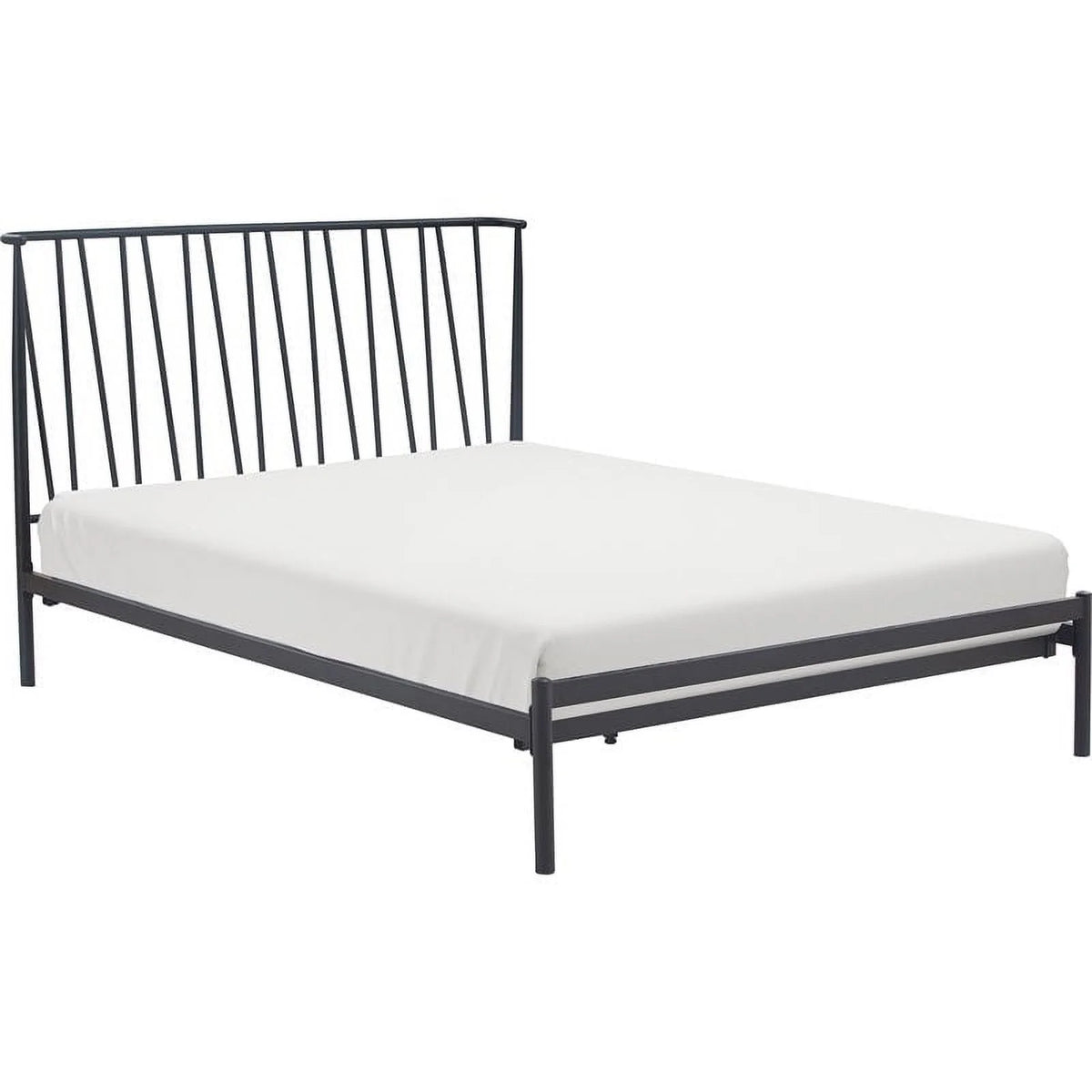Black Metal King Bed U86178