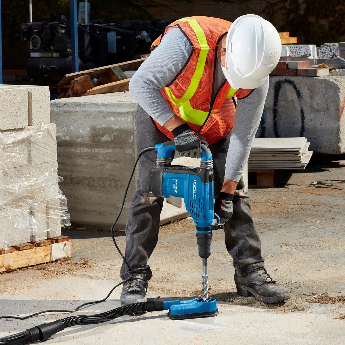 Hammer Drilling Dust Collection Attachment I13503