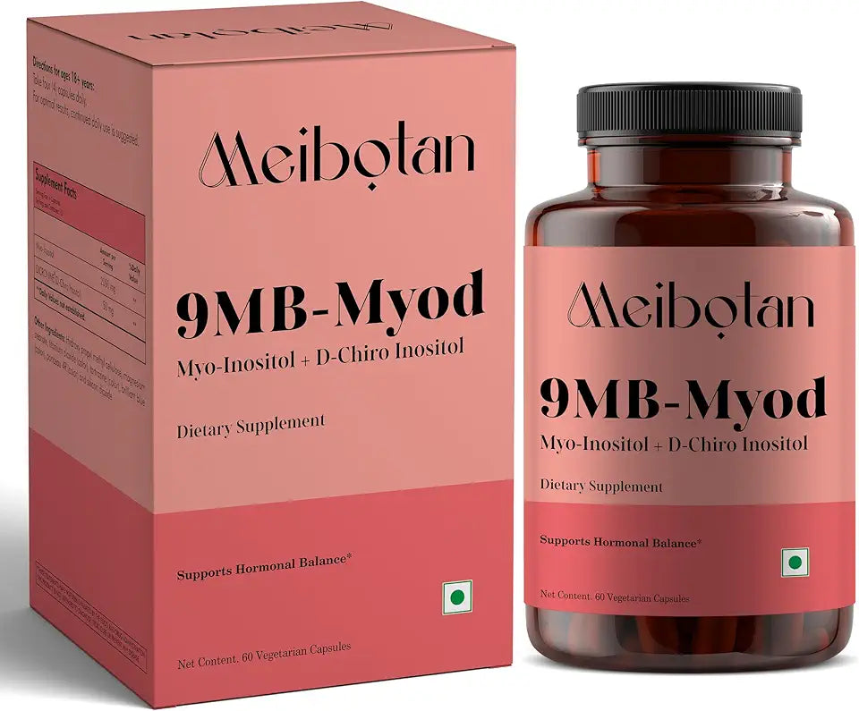 Myo-Inositol & D-Chiro Inositol 60 Veg Capsule B559731