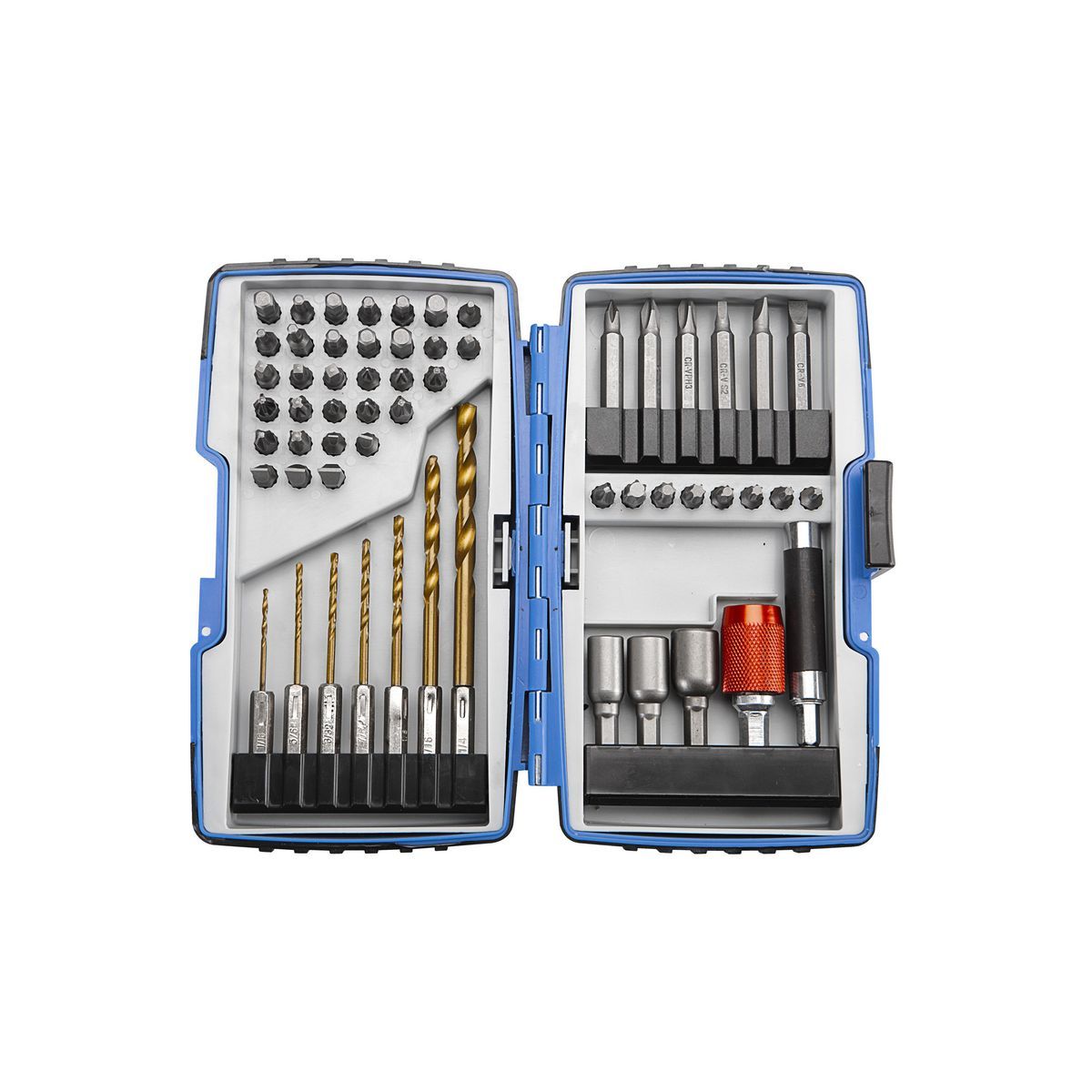 Drill and Driver Bit Set, 58 Piece Q914