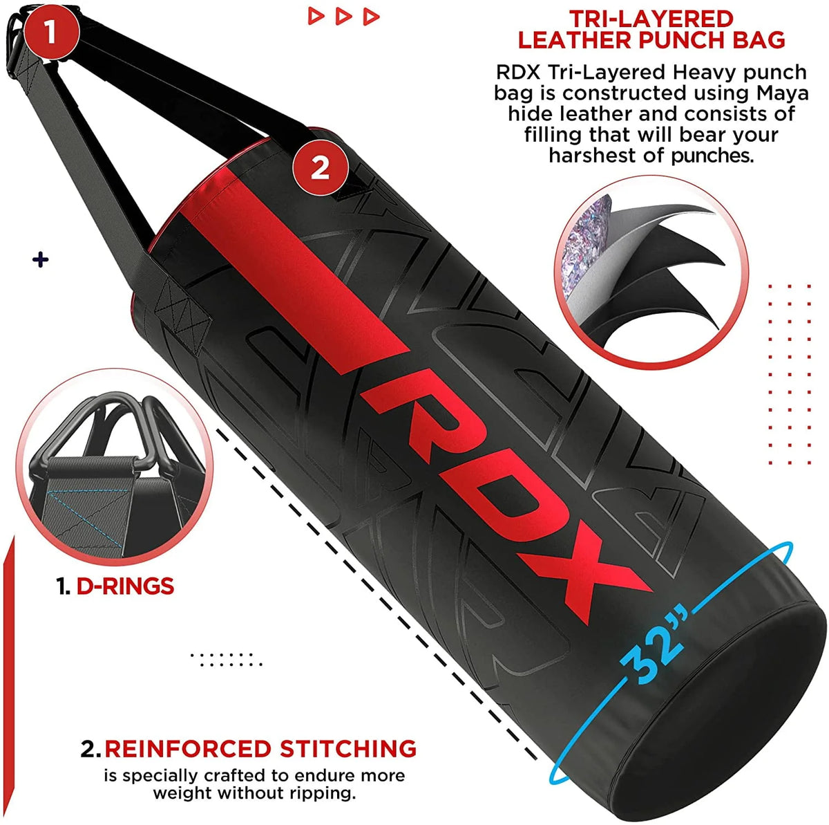 2ft Kids Punching Bag with Boxing Gloves W1326